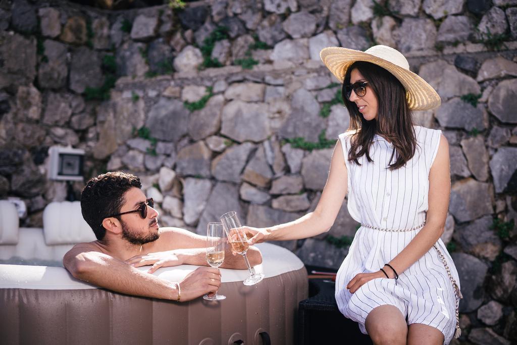 Sea View Villa In Ravello With Lemon Pergola, Gardens And Jacuzzi - Ideal For Elopements エクステリア 写真