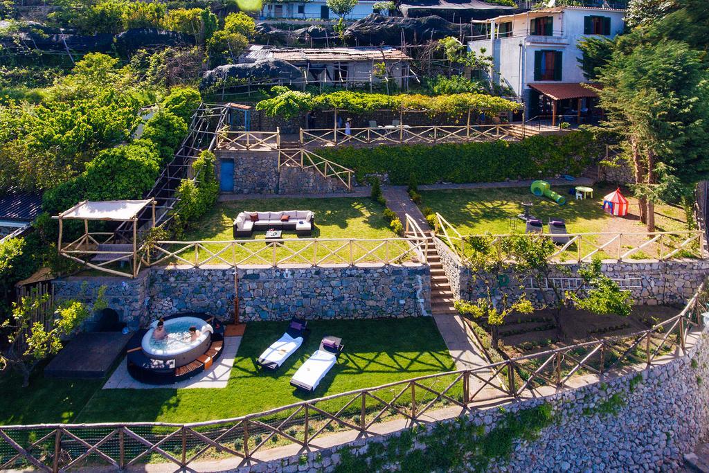 Sea View Villa In Ravello With Lemon Pergola, Gardens And Jacuzzi - Ideal For Elopements エクステリア 写真